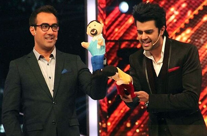 Ranvir Shorey and Manish Paul