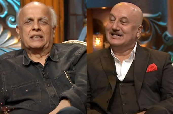 Mahesh Bhatt and Anupam Kher