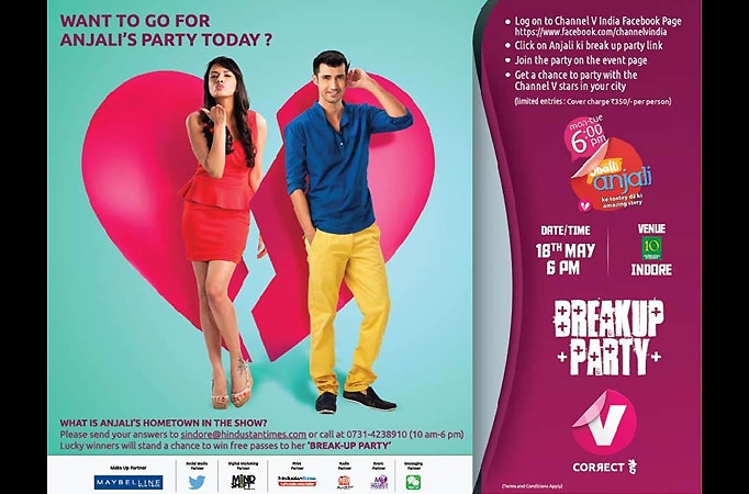 Channel V gave a chance to the youth to survive breakups and move on