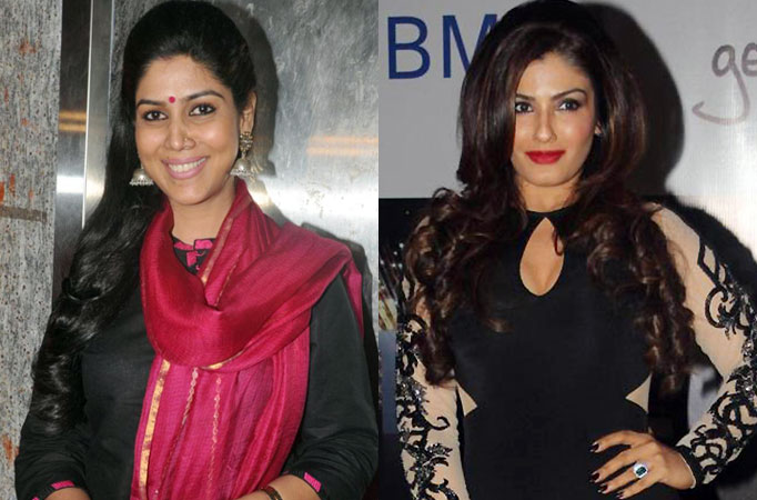 Sakshi Tanwar and Raveena Tandon