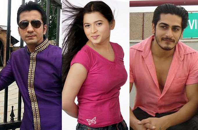 Vijay Badlani, Ekta Tiwari and Ankit Arora 