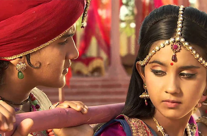 Faisal Khan and Roshani Walia in Maharana Pratap