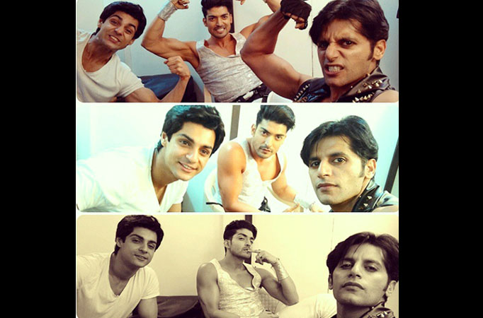 Karan Wahi, Gurmeet Choudhary and Karanvir Bohra