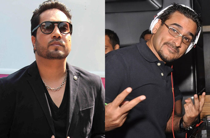 Mika Singh and DJ Suketu 