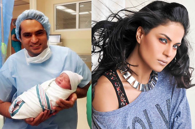 Veena Malik delivers a baby boy