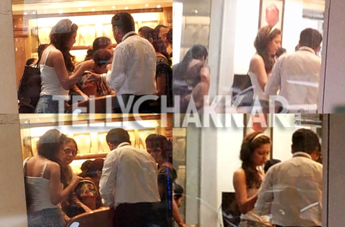 Spotted: Drashti Dhami shopping jewellery