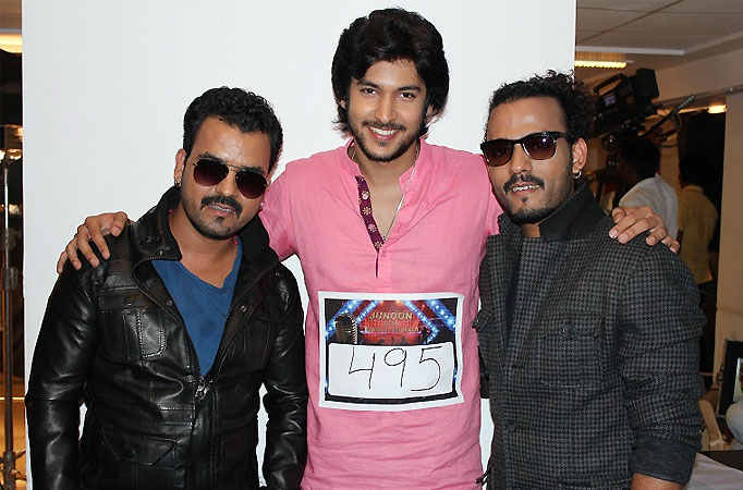 Sharib and Toshi Sabri with Shivin Narang