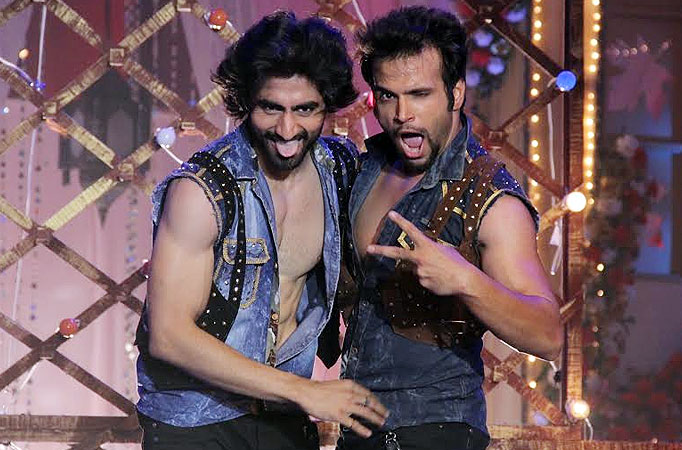 Harshad Chopda and Rithvik Dhanjani