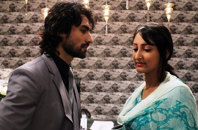 Harshad Chopda and Shivya Pathania