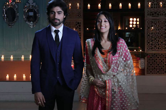 Harshad Chopda and Shivya Pathania