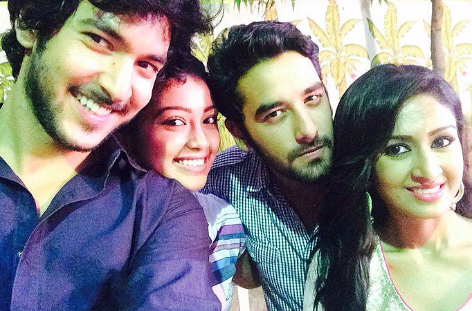 Shivin Narang, Digangana Suryavanshi, Vishal Vashishtha and Farnaz Shetty