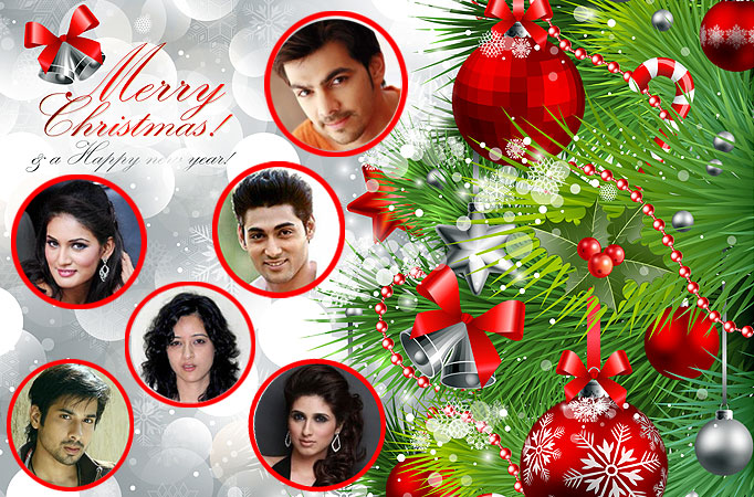 TV celebs wish fans Merry Christmas