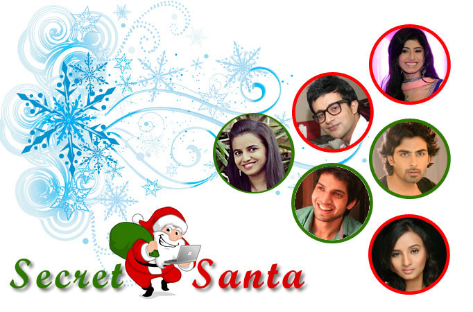 When TV celebs became Secret Santa