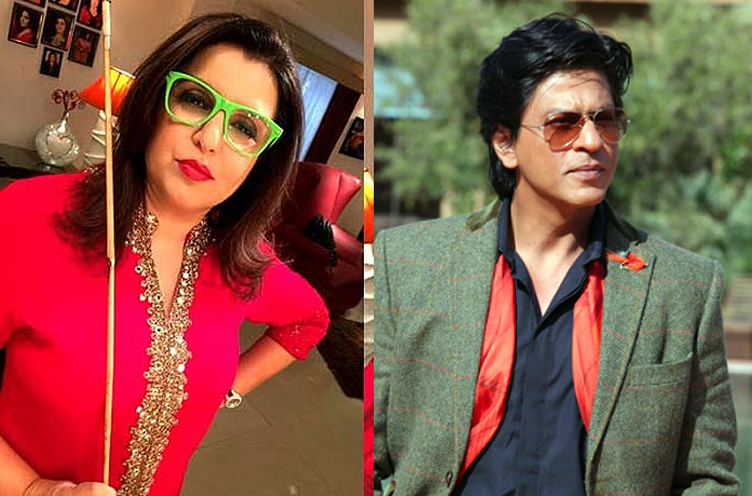 Farah Khan and Shah Rukh Khan