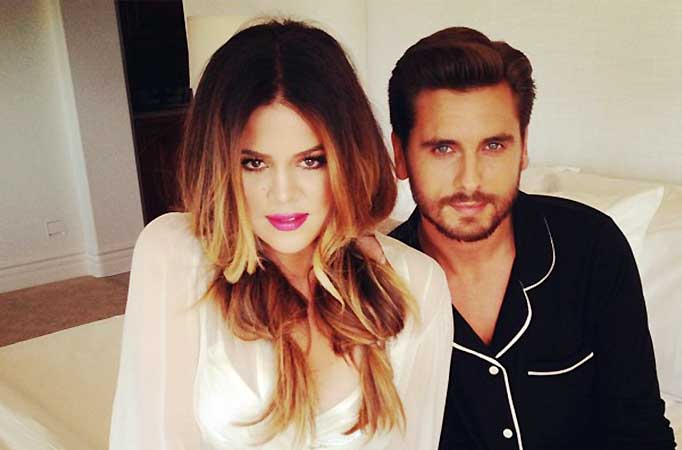 Khloe Kardashian and Scott Disick 