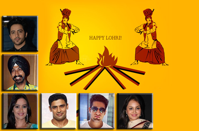 TV stars gripped with Lohri fever