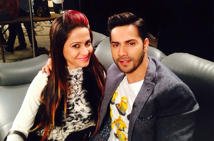 Dimple Jhangiani and Varun Dhawan 