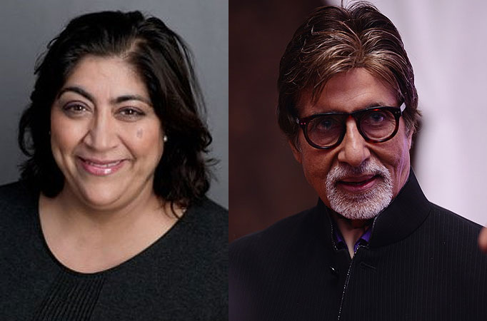 Gurinder Chadha and Amitabh Bachchan