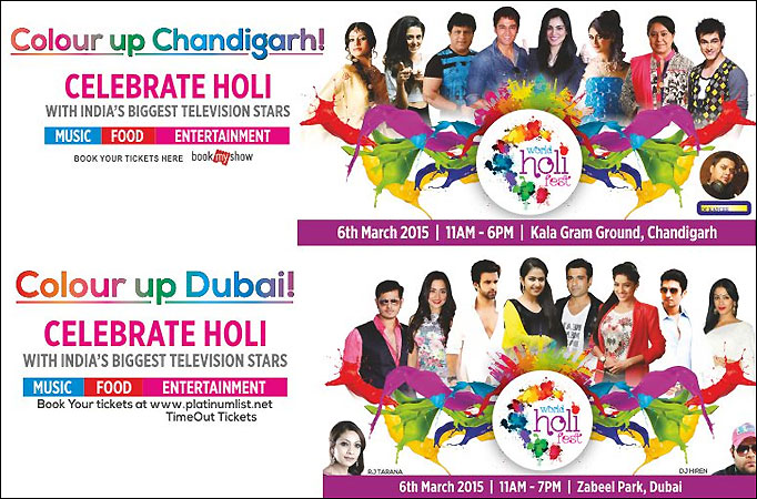 Shashi-Sumeet Innovations go global with The World Holi Fest