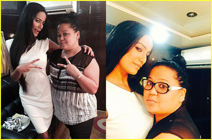 Poonam Pandey and Bharti Singh in Life OK