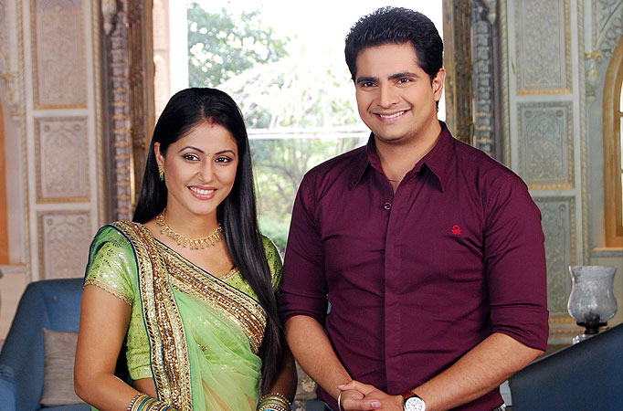 Karan Mehra and Hina Khan