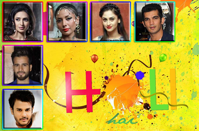 Happy Holi...Wish TV Celebs 