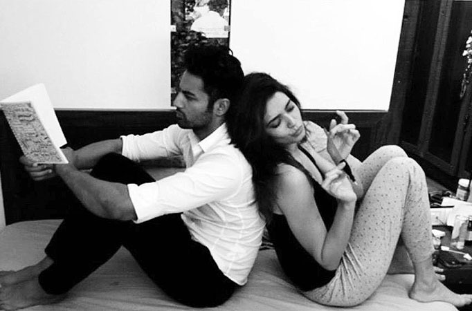 Upen Patel and Karishma Tanna