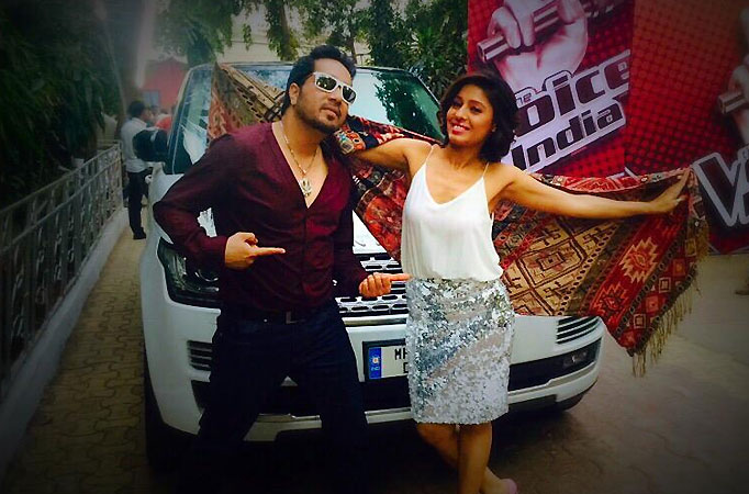 Mika Singh and Sunidhi Chauhan