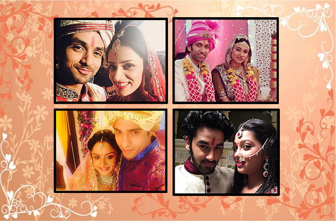 WEDFIES of onscreen TV couples