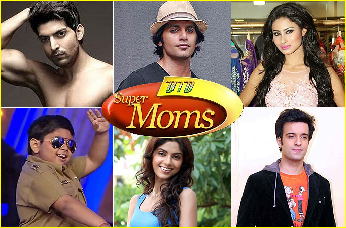 Gurmeet, Karanvir, Mouni, Akshat, Aamir and Sayantani in DID Supermoms 