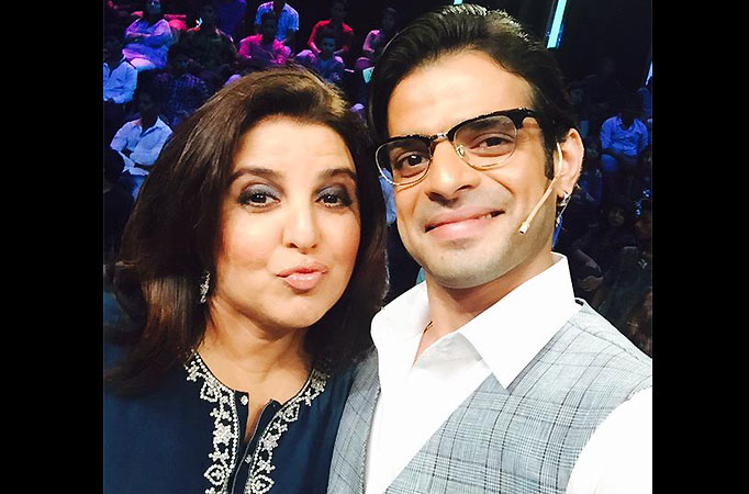 Farah Khan and Karan Patel