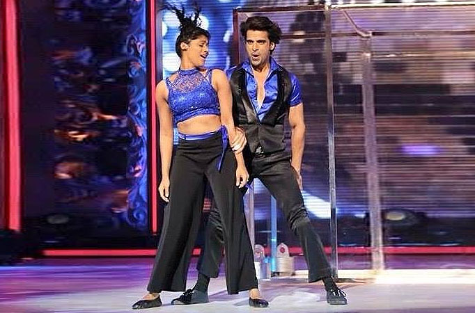 Mohit Malik with his choreographer