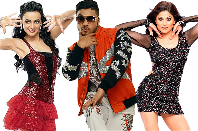 Sanaya Irani, Raftaar and Shamita Shetty