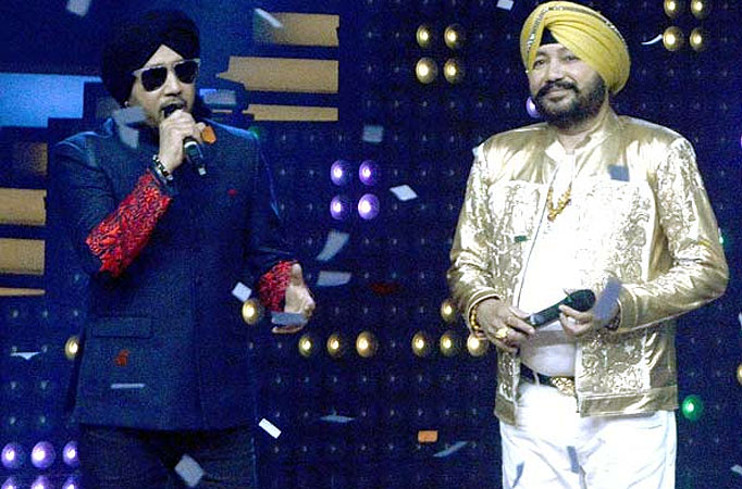 Mika Singh and Daler Mehndi