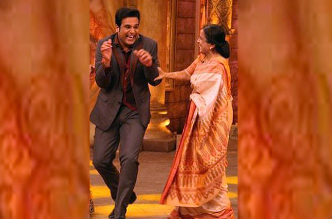 Krushna Abhishek and Usha Nadkarni