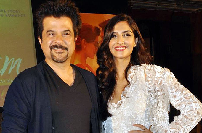 Anil Kapoor and Sonam Kapoor