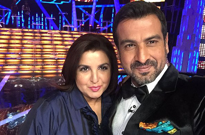 Farah Khan and Ronit Roy