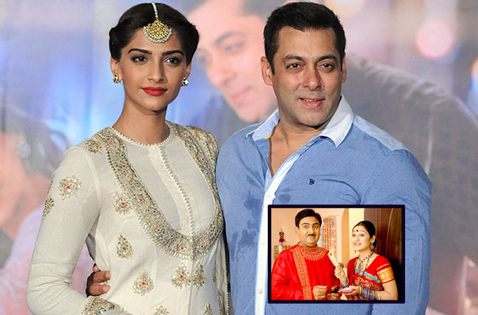 Salman and Sonam in SAB TV