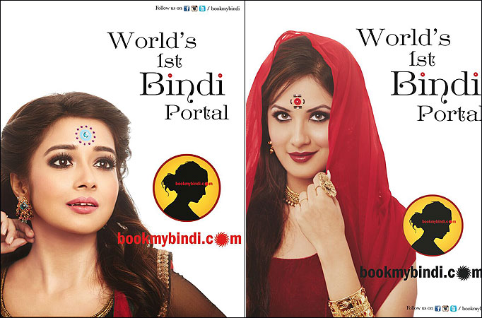 Tina Dutta, Pooja Banerjee endorse online portal for bindi 