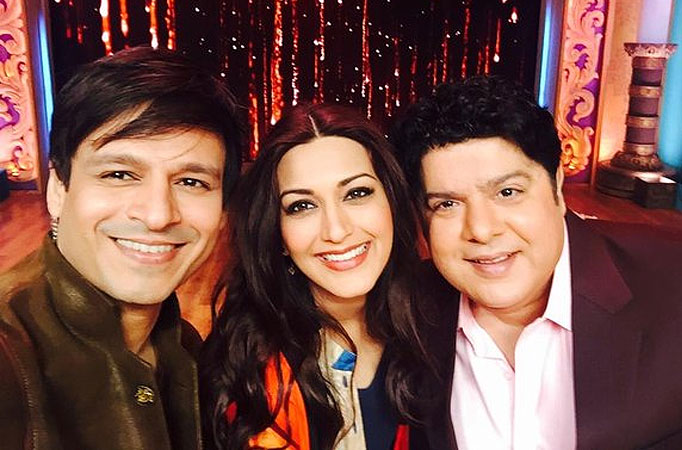 Sajid Khan, Sonali Bendre, Vivek Oberoi 