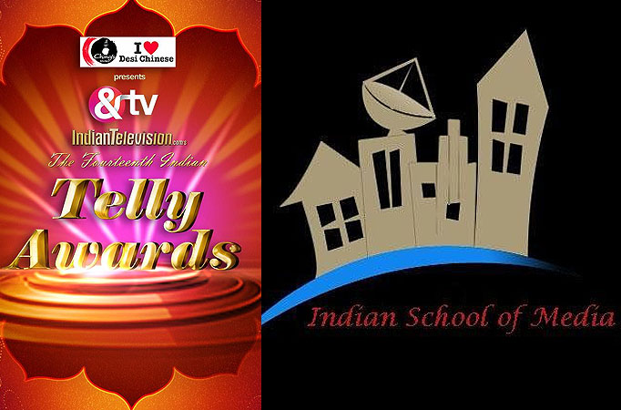 Students of Indian School of Media power The Indian Telly Awards 2015