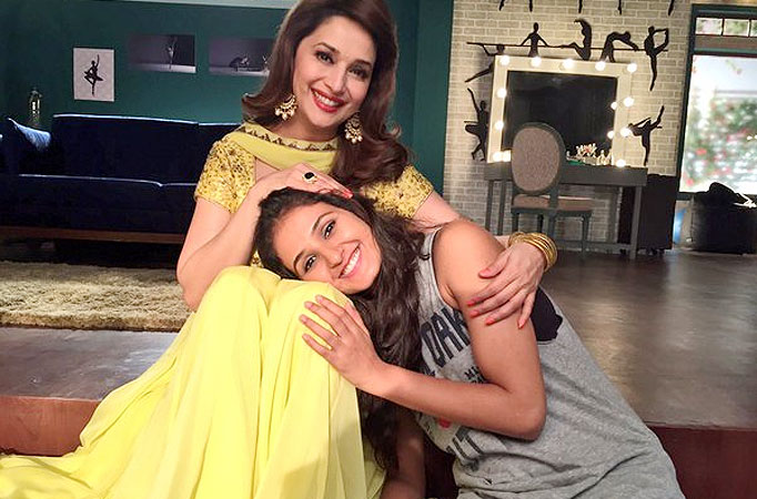 Madhuri Dixit and Shakti Mohan