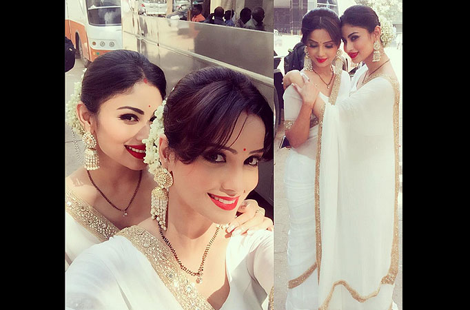 Adaa Khan and Mouni Roy