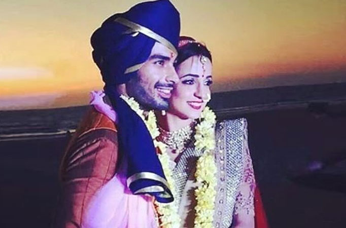 Mohit Sehgl and Sanaya Irani