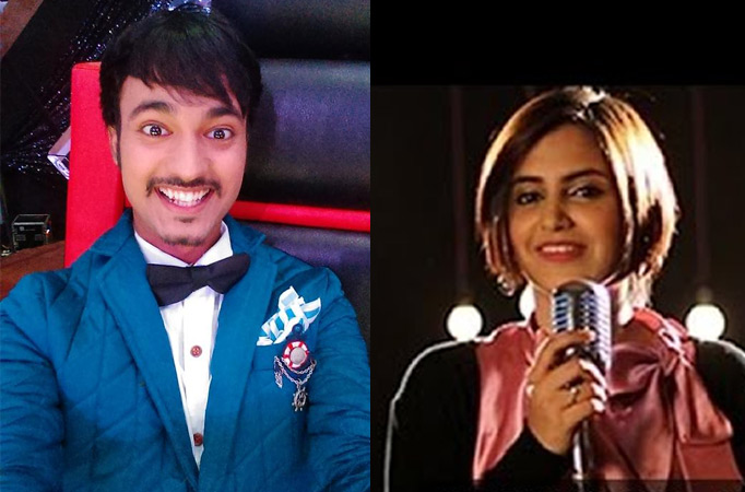 Singers Mohit Gaur and Shruti Prakash