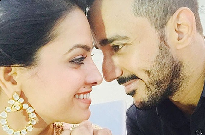 Rohit Reddy and Anita Hassanandani