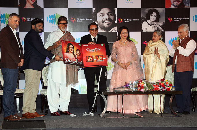 Hema Malini debuts as a singer; launches album 'Dream Girl' 