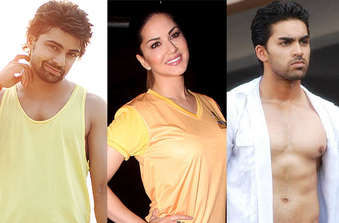 Shravan Reddy, Sunny Leone and Mayank Gandhi