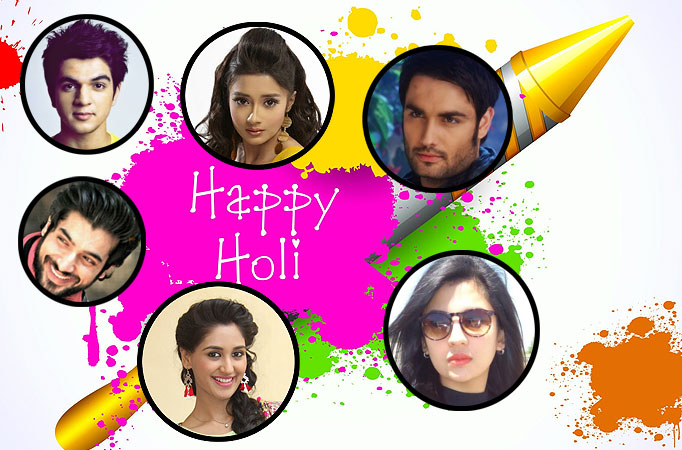 Find out who do TV celebs want to play Holi with...