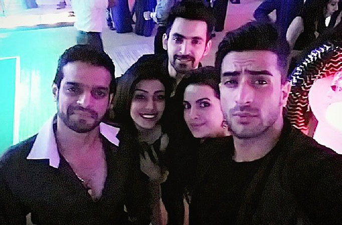 Karan Patel and Aly Goni